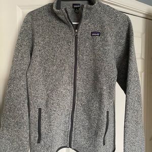 Patagonia Boys Better Sweater Gray XXL (16-18)